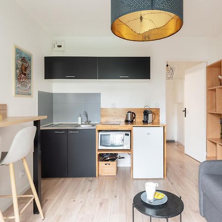 Studio Centre-Ville Avec Terrasse Et Parking Securise Gratuit Nantes Kültér fotó