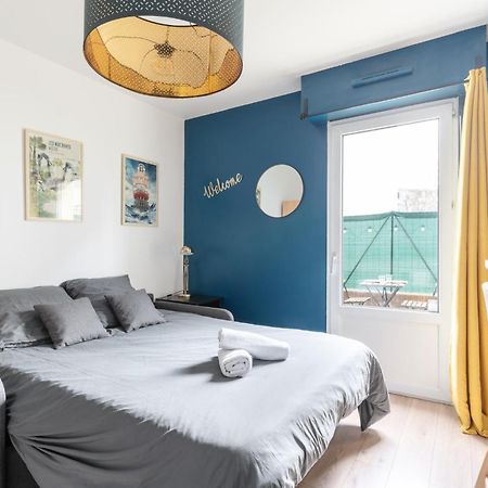 Studio Centre-Ville Avec Terrasse Et Parking Securise Gratuit Nantes Kültér fotó