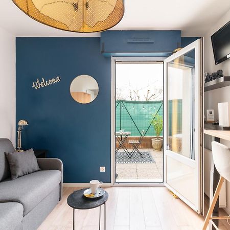 Studio Centre-Ville Avec Terrasse Et Parking Securise Gratuit Nantes Kültér fotó