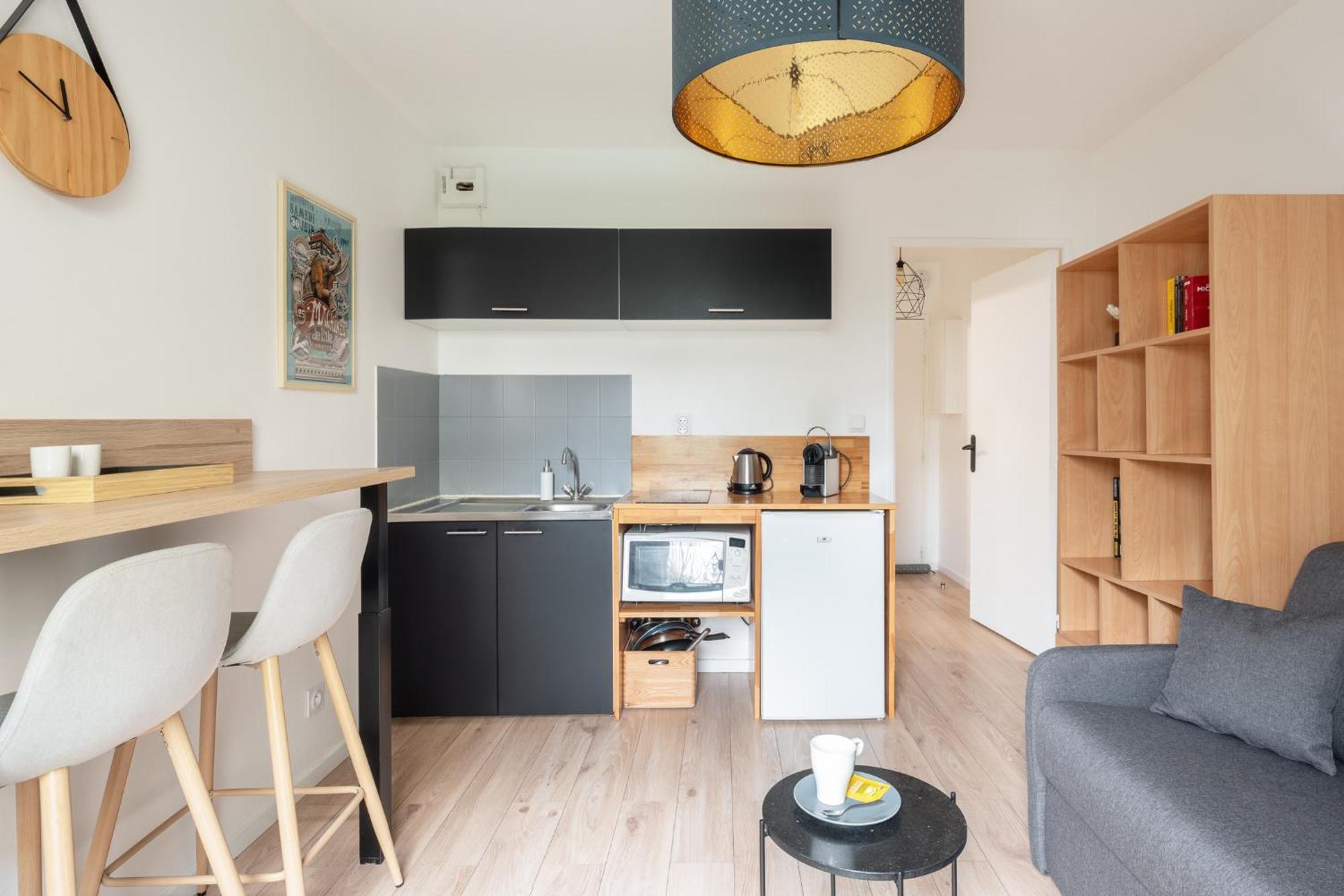 Studio Centre-Ville Avec Terrasse Et Parking Securise Gratuit Nantes Kültér fotó