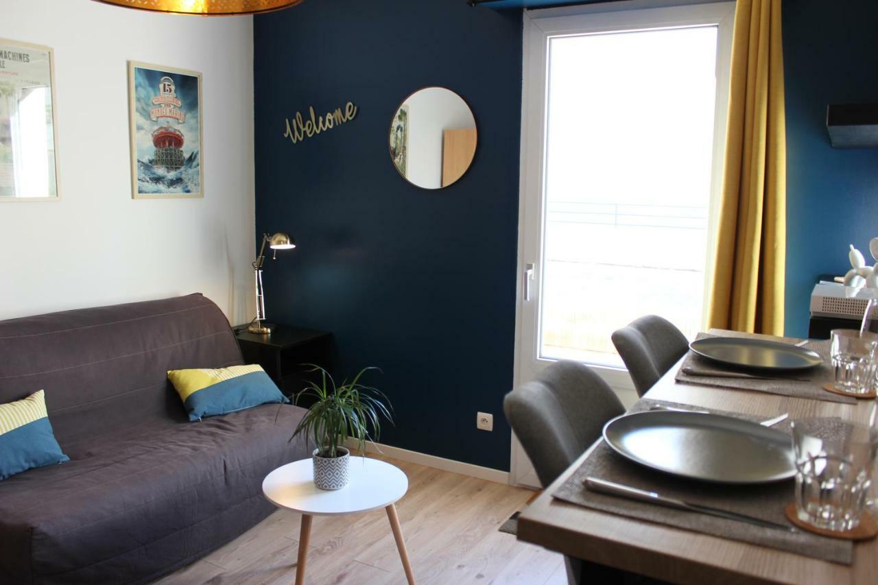 Studio Centre-Ville Avec Terrasse Et Parking Securise Gratuit Nantes Kültér fotó